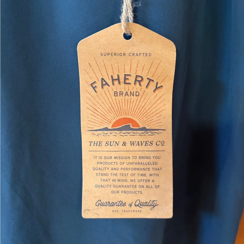 Faherty Shorelite 5” swim trunks Men’s XL